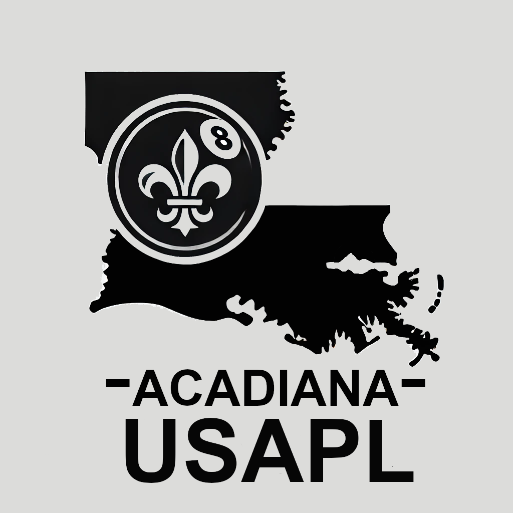 Acadiana USAPL Logo – Lafayette Pool League and Tournaments